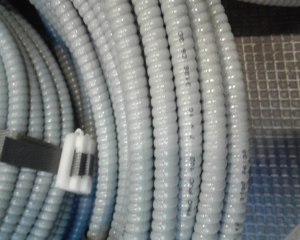 Hose 7-10 f/ cable ST w/platic